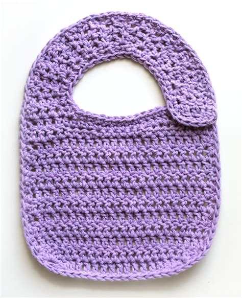 Crochet Baby Bib Free Pattern