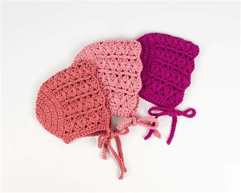Crochet Baby Bonnet Pattern