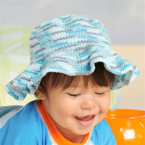 Crochet Baby Bucket Hat
