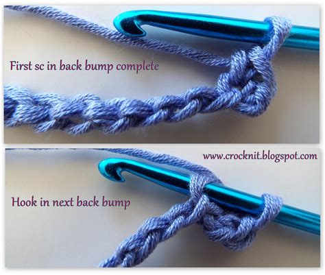Crochet Back Bump