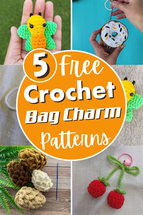 Crochet Bag Charm Patterns