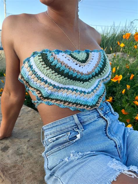 Crochet Bandana Top