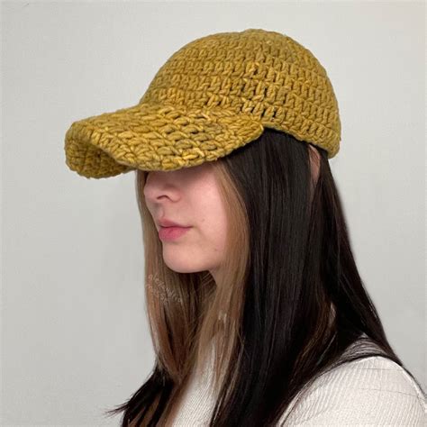Crochet Baseball Cap