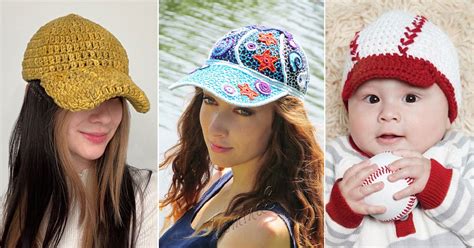 Crochet Baseball Hat Pattern