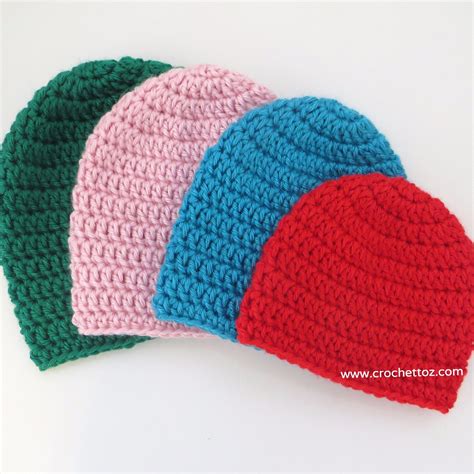 Crochet Basic Beanie