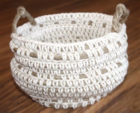 Crochet Basket Rope