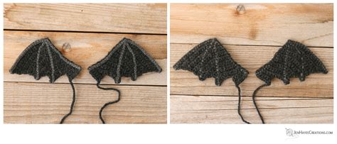 Crochet Bat Wings Pattern