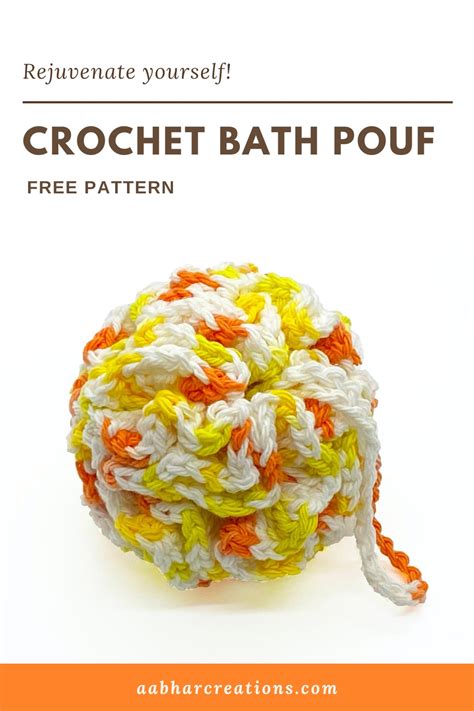 Crochet Bath Pouf
