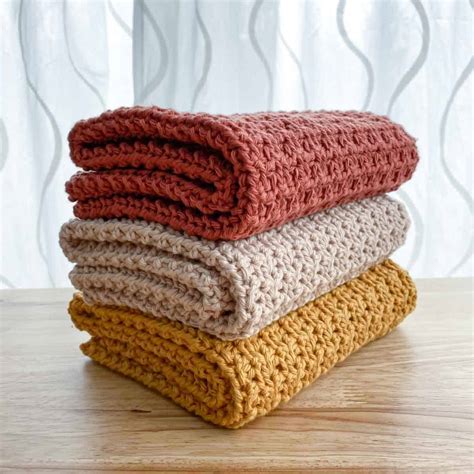 Crochet Bath Towels