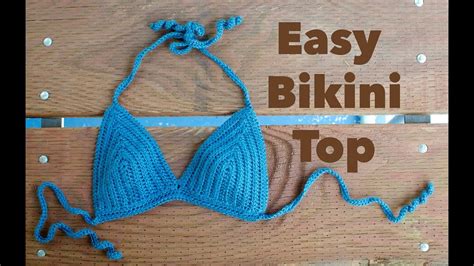 Crochet Bathing Suit Top