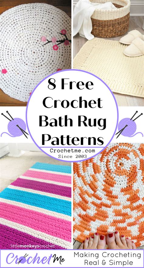 Crochet Bathroom Rug