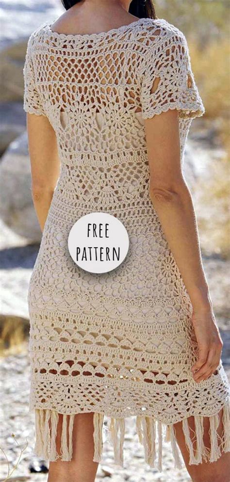 Crochet Beach Dress Pattern Free