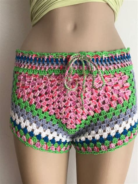 Crochet Beach Shorts