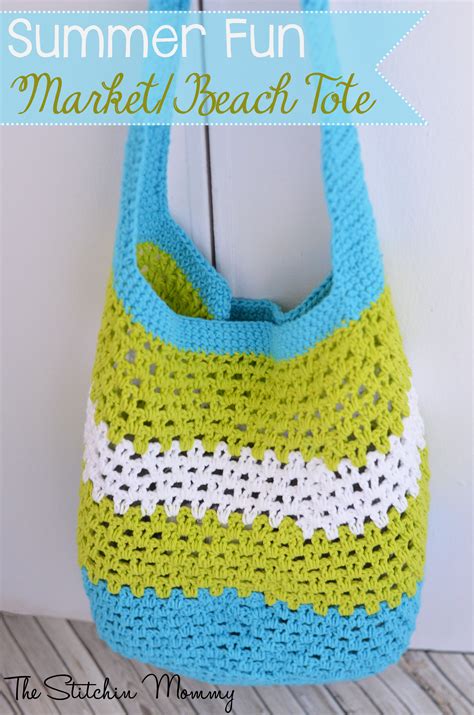 Crochet Beach Tote Pattern