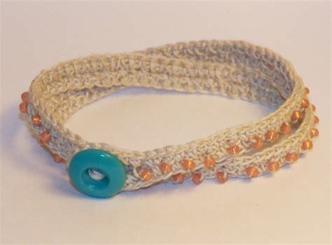 Crochet Bead Bracelet