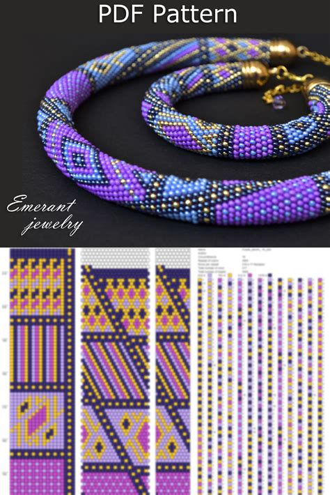 Crochet Bead Rope Patterns Free