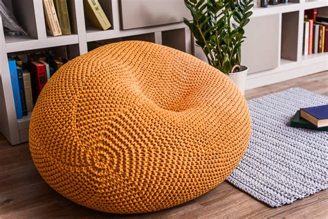 Crochet Bean Bag Chair