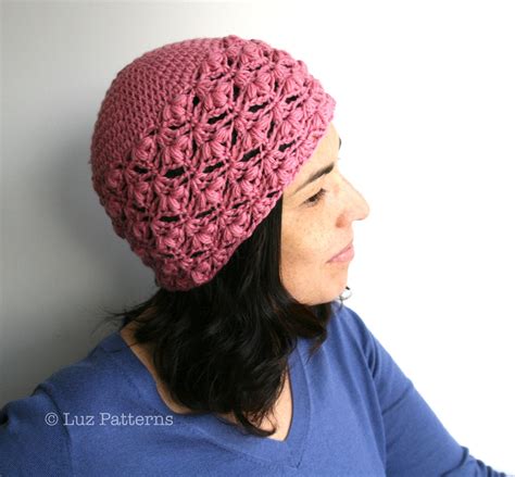 Crochet Beanie For Ladies
