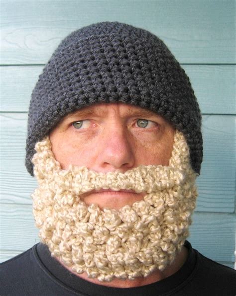Crochet Beard Beanie