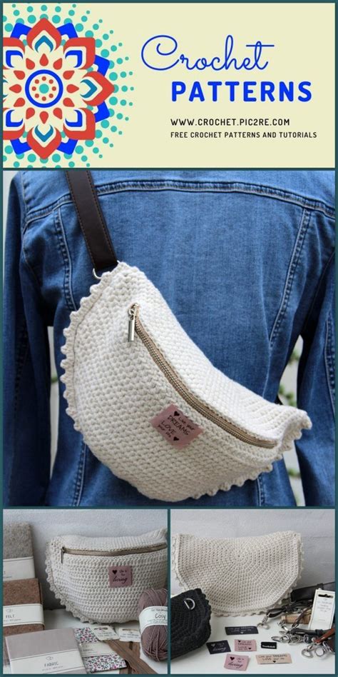 Crochet Belt Bag Pattern Free