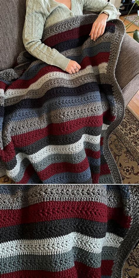 Crochet Blanket For Men