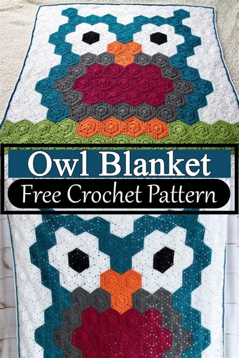 Crochet Blanket Owl