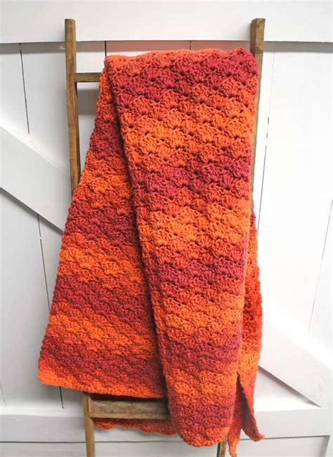 Crochet Blanket Patterns For Ombre Yarn