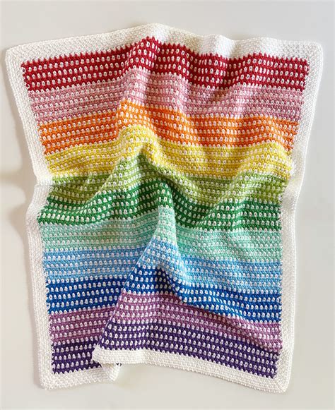 Crochet Blanket Rainbow