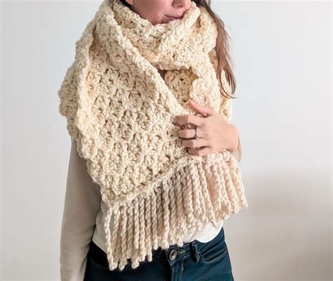 Crochet Blanket Scarf