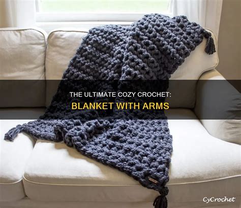 Crochet Blanket With Arms