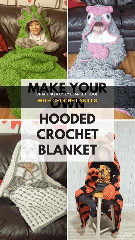 Crochet Blanket With Hood