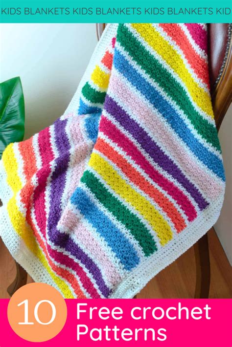 Crochet Blankets For Kids