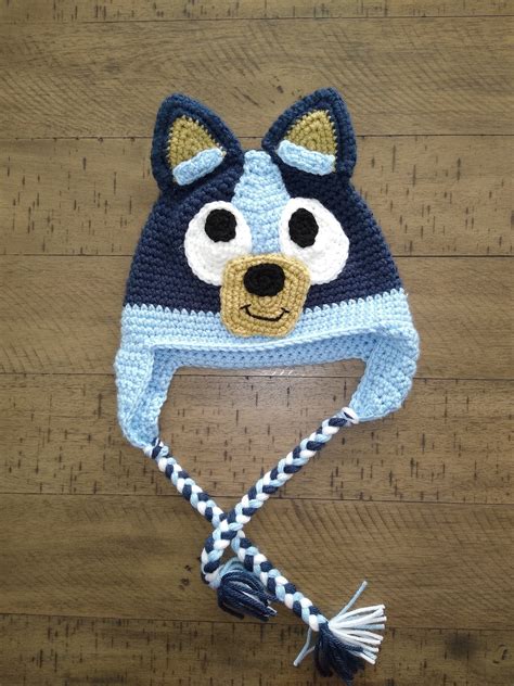 Crochet Bluey Hat