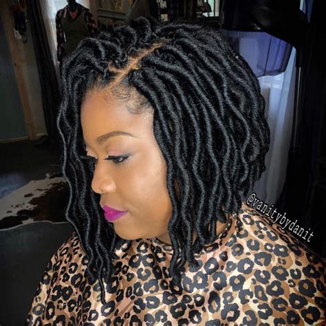 Crochet Bob Short Faux Locs