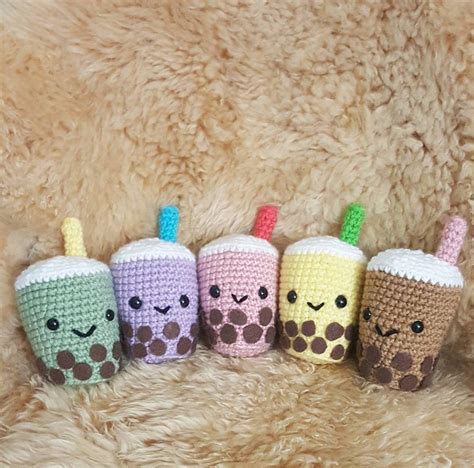 Crochet Boba Tea