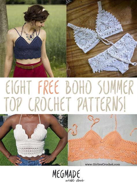 Crochet Boho Tops