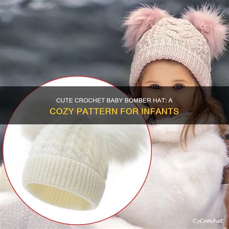 Crochet Bomber Hat