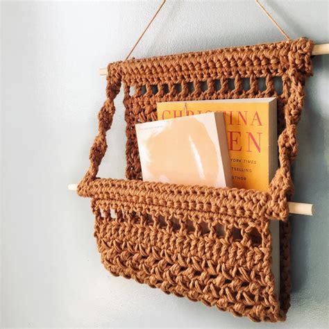 Crochet Book Hanger