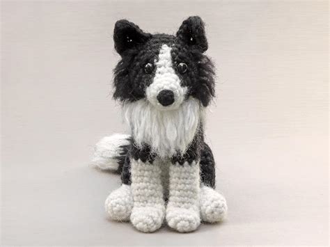 Crochet Border Collie Pattern