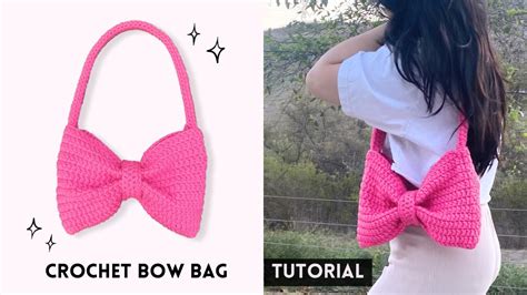 Crochet Bow Bag