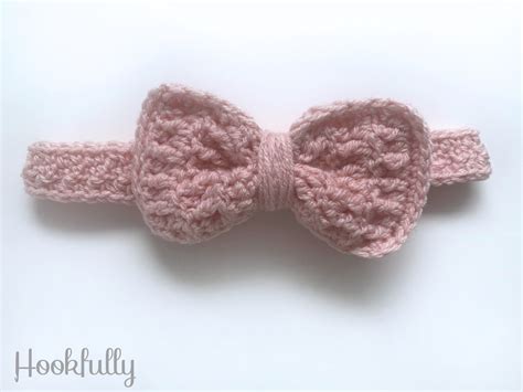 Crochet Bow Headband Pattern
