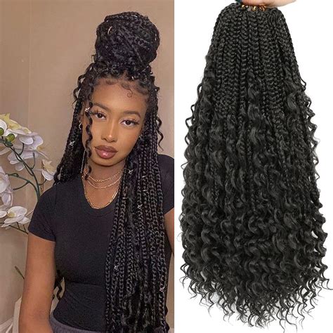 Crochet Box Braids With Curly Ends