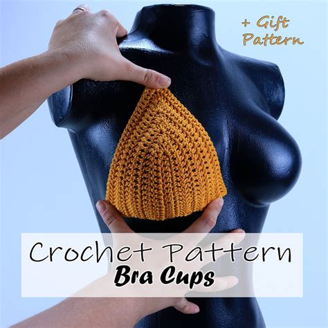 Crochet Bra Cup Free Pattern