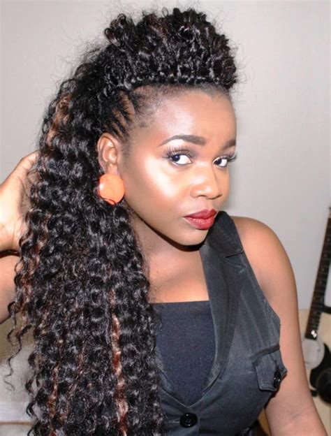 Crochet Braids In Ponytail