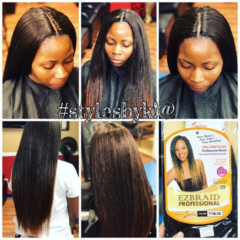 Crochet Braids Using Straight Hair