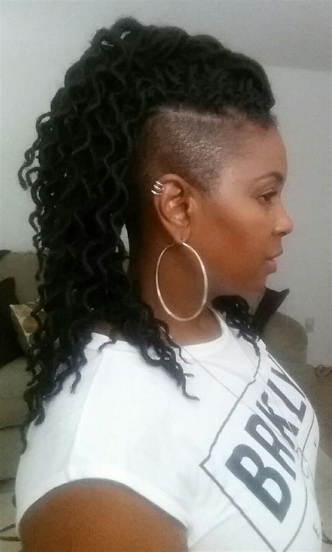 Crochet Braids With Shaved Sides