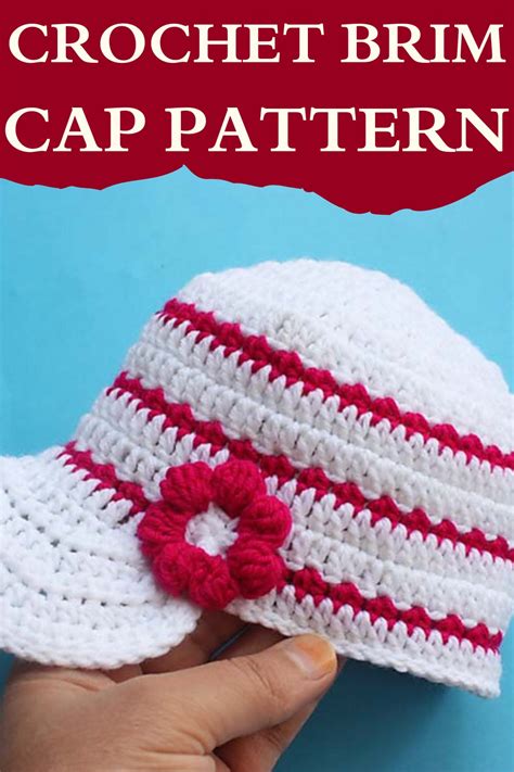 Crochet Brim Cap