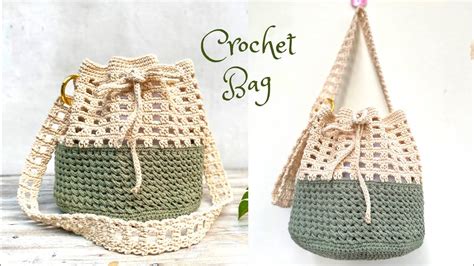 Crochet Bucket Bag