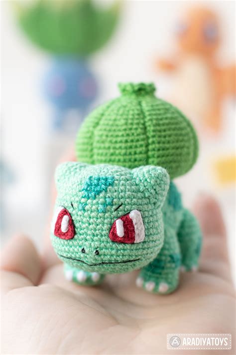 Crochet Bulbasaur Pattern
