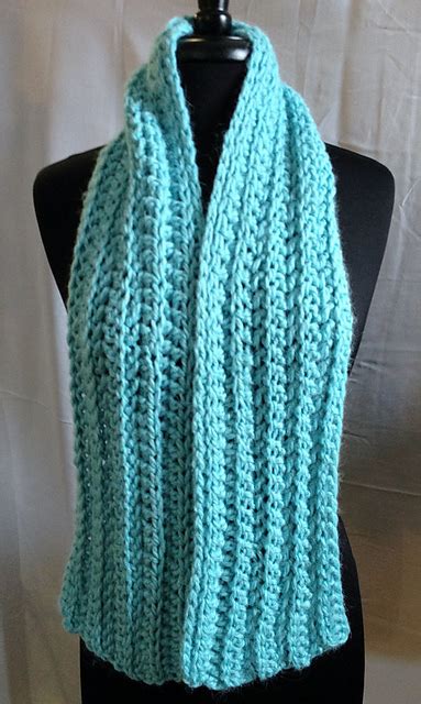 Crochet Bulky Scarf
